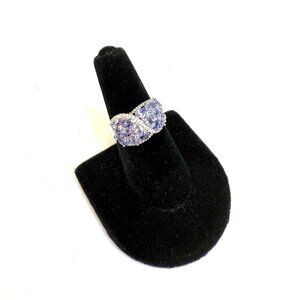 😍"Put a Ring On IT Event" Tanzanite & White Zircon Ring